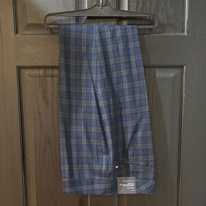 Tommy Hilfiger Blue Plaid Trousers